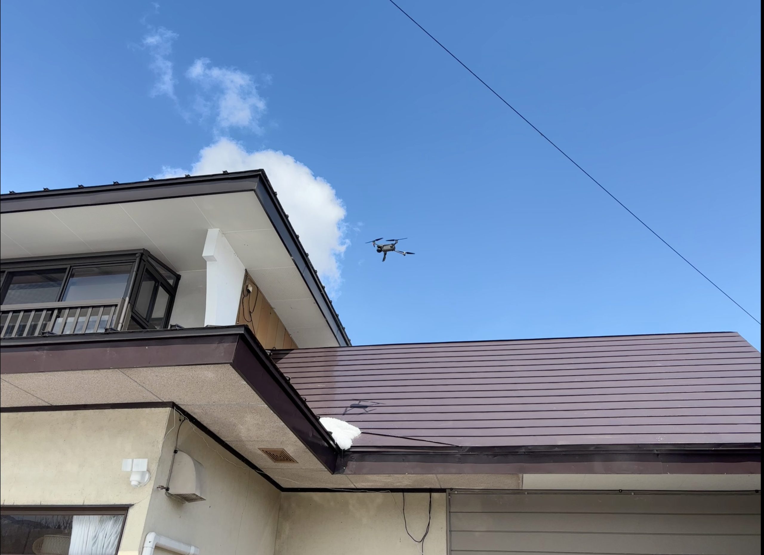 ドローンによる建物点検